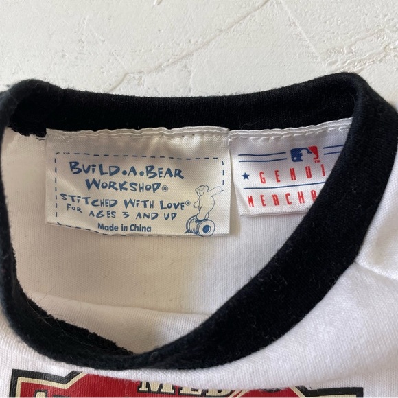 Build A Bear Workshop 2004 MLB All Star Game Bear Tshirt - Picture 2 of 5